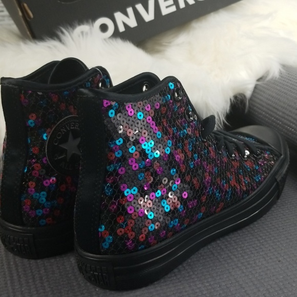 Converse CTAS Hi Sequined - Picture 4 of 8